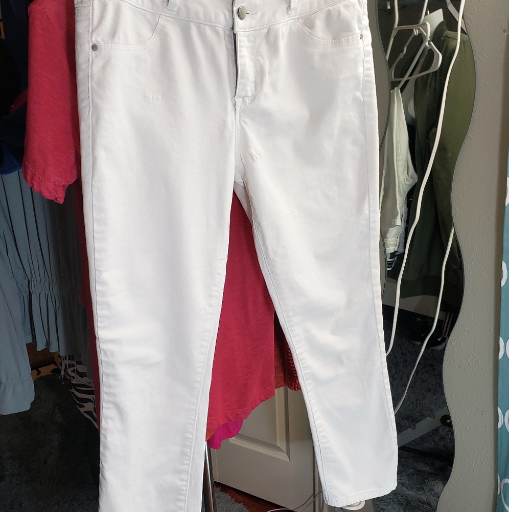 White pants worn once.